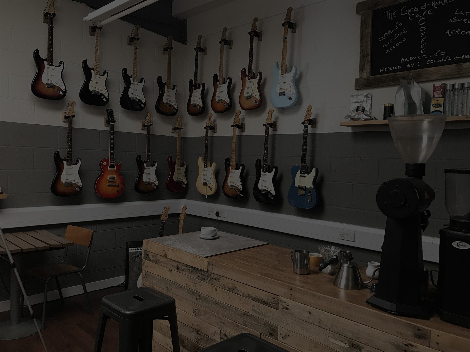 Coffee House Guitars (CHG) in Frome is a specialist guitar showroom offering custom shop electric guitars, including Fender Stratocasters, Telecasters, and Gibson Les Pauls. Set in a stylish, rustic space with a relaxed café atmosphere, CHG caters to serious players, collectors, and vintage tone enthusiasts.