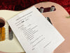 Coffee House Guitars pre sales checklist for Fender Custom Shop Pink Tone guitar with serial number and completed maintenance tasks on pink electric guitar body
