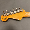Fender Custom Shop Limited Edition guitar headstock with vintage tuning machines on natural wood finish neck