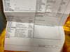 Fender Custom Shop spec sheet detailing Fiesta Red Stratocaster guitar features including hardware, electronics, neck shape, and body finish