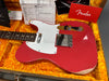 Vintage Fender Fiesta Red Telecaster electric guitar with rosewood fretboard in orange plush-lined case with Fender owner's manual and paperwork