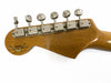Fender Custom Shop Limited Edition guitar headstock with vintage tuning pegs and natural wood finish